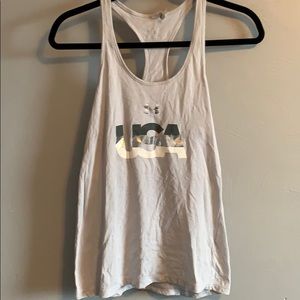USA under armour tank top